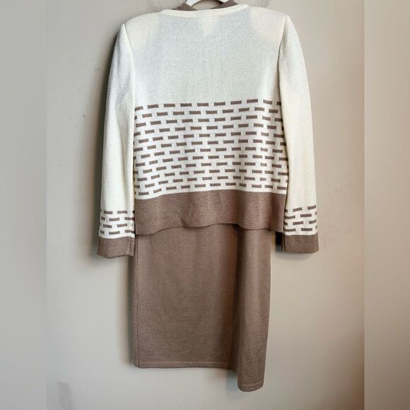 Mita Vintage 2Pc Sweater Dress 6 Petite - Picture 7 of 10